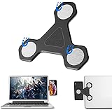 Universal Side Mount Magnetic Bracket Clip Laptop Stand Mobile Phone Holder, Computer Monitor Stand for Tablet & Phone…