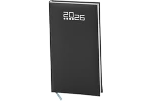 ‎PUBBLIMANIA ubblimania Wochenplaner, Taschenformat, fester Einband für Arbeit, Zuhause, Termine, Termine cm 8 x 15