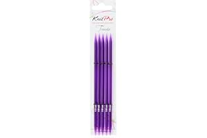 KNITPRO Knit Pro KP51005 15 cm x 5 mm Double Pointed Needles, Multi-Colour