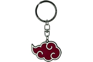 ABYstyle - Naruto Shippuden - Brelok - Akatsuki, czerwony, jeden rozmiar, Czerwony, Taille unique