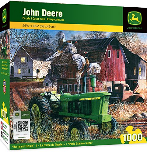 Price comparison product image MasterPieces John Deere - Barnyard Tussle 1000pc Puzzle