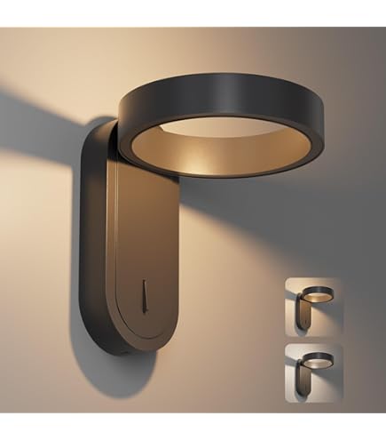 KAWELL Moderne led-wandlamp met schakelaar, 12 W