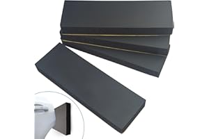 Sudnsadaks Protezione Della Parete del Garage 4 Pezzi, 30 X 10 X 3 cm Paracolpi Garage da Muro, Gommapiuma Adesiva, Paracolpi Portiere Auto Impermeabile Ammortizzanti per Garage e Carport, Porte Auto