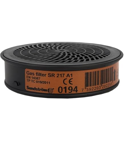 4x SUNDSTRÖM Gasfilter SR 297 ABEK1