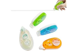 ZWZNBL 4 Stück Kleberoller doppelseitiges Klebeband Roller Permanent Klebeband Applikator Klebeband Stift für Basteln, Kartenherstellung, Bullet Journal und Scrapbooking