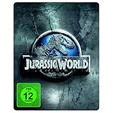 Jurassic World -  Premium Steelbook Edition mit 2 Dinosaurier-Figuren [Blu-ray]