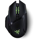 Razer Basilisk Ultimate Wireless Gaming Mouse with Charging Dock | 11 Programmable Buttons | 20,000 DPI Optical Sensor - Chro