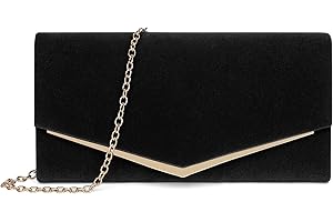 BAIGIO Bolsos Fiesta Sobre para Mujeres, Elegante Clutch Monedero del Banquete de Boda,Bolso Bandolera Mujer Boda Invitada,Handbag para Prom/Fiesta Boda Exterior/Cumpleaños