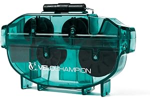 VeloChampion Outil de Nettoyage de Chaîne de Vélo – Nettoyeur Efficace – Outil Idéal pour un Entretien Optimal – Durable et Facile à Utiliser pour Tous les Vélos (1, Vert)