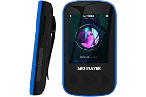 32GB Leichter Sport MP3 Player - Mini Wearable Aiworth Musik Player mit Bluetooth 5.0, HiFi Sound, Kleiner Clip MP3 Player zum Laufen, Joggen, unterstützt bis zu 128GB