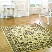 Rugs With Flair Sincerity Sherborne - Alfombra rectangular, 80 x 150 cm, color beige