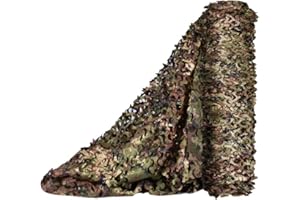 Sitong - Rollo Grueso de Red de Camuflaje. para Caza, decoración Militar, para Dar Sombra