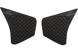 Arashi Grip de réservoir d'essence Autocollants antidérapants protection reservoir protege pour Kawasaki Z1000 2014-2017 Accessoires Moto Noir 2015 2016