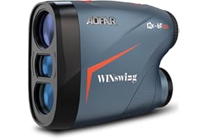 AOFAR GX-6F PRO Golf Rangefinder with Slope Switch, Legal for Tournament Use, 600 Yards Range, Flag Lock & Vibration, Waterproof & Portable Design, High-Precision Accurate
