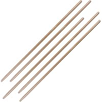 kagm 5 x Gerätestiel Holzstiel Besenstiel Ersatzstiel 130 cm Ø 27 mm mit Konus