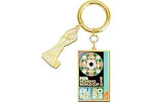 HONAV 2023 Women's FIFA World Cup Australia 2D Trophy Keychain With Official Emblem - Own a Collectible Version of World Soccer's Biggest Prize, Multicolor, One size