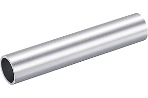sourcing map 6063 Aluminium Rond Tube 20mm Diamètre Externe 17mm Interne Diamètre 100mm Longueur Tube Tubes