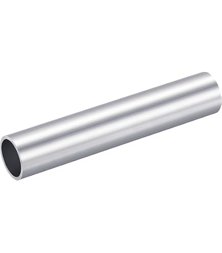 Tubes Aluminium 6063 Sans Soudure – 2 Pièces Ø10mm/5mm X 250mm, Pour Bricolage, Mécanique Et Décoration