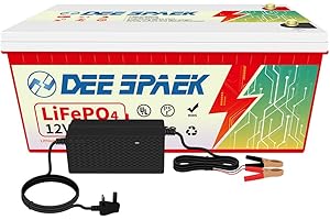 FLLYROWER 12v 200ah Lifepo4 battery with Grade A cells and perfect BMS deep cycle times up to 10000 for trolling motor RV camping solar system Golf Cart home appliances support series and parallel connection