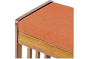 KicKiq Garden Bench Cushion Pads 100cm120cm 140cm 160cm 2/3 Seater Bench Seat Cushion Pad Mat for Patio Swing Chair Indoor Outdoor (Orange,100 * 35cm)