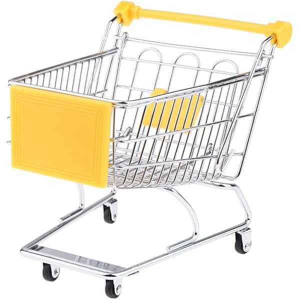 Mini Shopping Cart Miniature Supermarket Handcart Shopping Utility