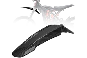 IUVWISN Dirt Bike Front Fender Mud guards Mudguards Pattern for Surron Sur Ron Light Bee X S LBX Electric EBike Motorcycle Carbon Fiber