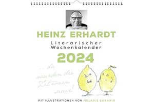 Heinz Erhardt – Literarischer Wochenkalender 2024: Illustrierter Wandkalender mit Gedichten