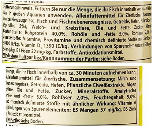 Tetra Pleco Tablets (Grünfutter-Tabletten mit einem hohen Anteil an Spirulina-Algen, Hauptfutter für alle pflanzenfressenden Bodenfische und scheuen Zierfische), 275 Tabletten Dose - 3