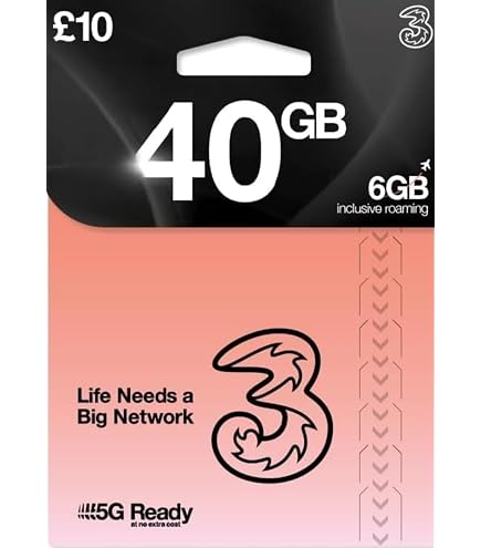 Three 4GB Data Pay As You Go SIM Three 4GB Data Pay As You Go SIM