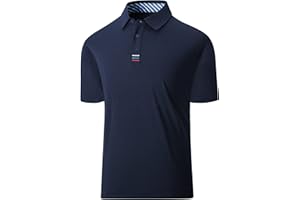 geeksport Poloshirt Herren Business Kurzarm Golf Tennis Freizeit Sport Tshirts Polo Männer Sommer Schwarz Blau Grau M-3XL