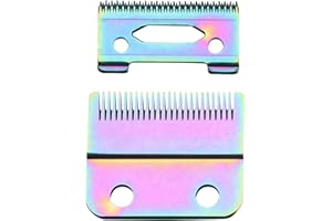 VRMETA Cuchillas de repuesto profesionales para cortapelos Wahl 5-Star Senior Magic Clip compatible con 8148, 8504, 1919, 2241, 2240, 8591 (color)