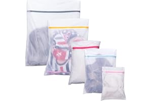 NOA HOME DECO Bolsa de Lavandería Bolsa de Lavandería Con Cremallera Red de lavandería Camisa Exquisita Zapatos Sujetador Ropa Interior Ropa de bebé Lavadora Red de Lavandería Juego de 5