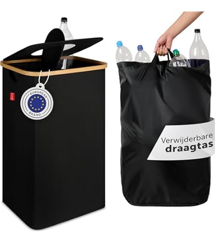 Robuuste verzamelaar voor kringloopmateriaal: 60 l