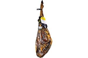 Balsanera Ibérico - Prosciutto Iberico di Ghianda 100% D.O. Los Pedroches | Premio 'Encina de Oro' y 'Great Taste Award' | Peso approssimativo: 6.5-7 Kg | Stagionatura: 32 a 40 meses