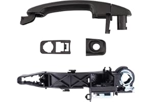 ERMWALR Front Right & Rear Left Sliding Outer Door Handle and Holder Replacement for 2010-2016 Renault Master MK3 Opel Vauxhall Movano Mk2 Nissan NV400 806068194R 806065415R 8200766683 (FR)