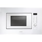 Candy MIC20GDFB, Built-in Microwave with Grill, 20L, 1000W, 8 Functions, Digital, 8 Programs, Safety Lock, Plate 24.5 cm, Met