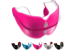 BY DR KNOX Protege dents Boxe Dr. Knox pour adultes et enfant, modèle premium Bouillir et Mordre pour tous les sports de contact, y compris Protege dent Rugby, les MMA, et les arts martiaux karaté.