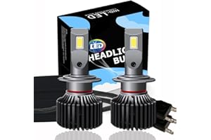 Eseastar H7 LED Headlight Bulbs 130W Canbus Error Free 12000LM Extremely Bright All-in-One Conversion Kit Xenon White 6500K