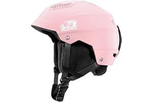 Findway Unisex Casco de Esquí, Casco de Esquair para Hombre Mujer Juventud, Casco Deportivo para Esqui Snowboard, con Rejillas de Ventilación Ajustables, Compatible con Gafas Esquí,S/M/L