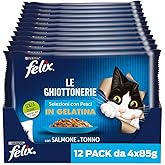 Felix Somonlu Kedi Yaş Maması Avantajlı Paket (48 x 85 gr) | Somon ve Ton Balıklı Islak Kedi Maması