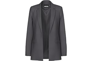PIECES Damen Pcbozzy Ls Loose Blazer Noos Bc Blazer (1er Pack)