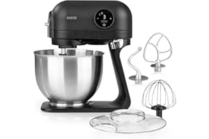 N8Werk Midnight Mikser Stojący, Czarny, 5 L