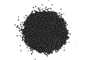 AQUAONE 25 kg noire Quartz Gravier 'Haute Qualité pour' 2–3 mm fond de gravier d'aquarium Sable