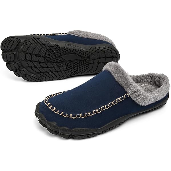 Hausschuhe Damen Herren Winter - Weiche Plüsch Pantoffeln Rutschfest