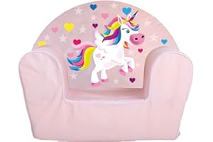 Creaciones Llopis Sillón Rosa con Unicornio