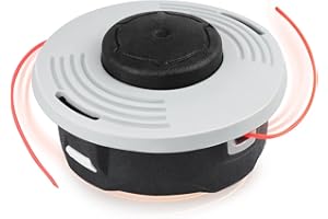 JRISBO JRSIBO AutoCut 46-2 Testina per Stihl, Ricambi Testina Compatibile con Stihl FS160 FS220 FS280 FS290 FS300 FS310 FS350 FS360 FS400 FS410 FS450 FS460 FS480 Testa Autocut C46-2 (1-Pack)