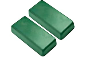 BeaverCraft Abziehpaste – Feines grünes Polierpasten-Set 2 Riegel à 4 oz für Leder-Abziehriemen Hon- und Polierpasten 100 g PP02