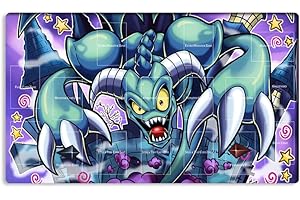 New Mlikemat Playmat Toon Summoned Skull TCG CCG OCG Trading Card Game Mat with Zones + Free Bag (ZD014-751-A)