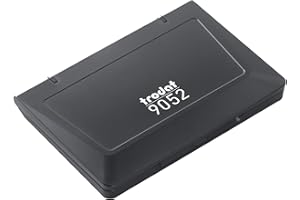 TRODAT Tampon encreur 9052 110 x 70 mm Noir