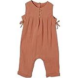 Vertbaudet Combinaison Bebe Naissance En Gaze De Coton Imprimee Rose Poudre 1m 54cm Amazon Fr Bebes Puericulture